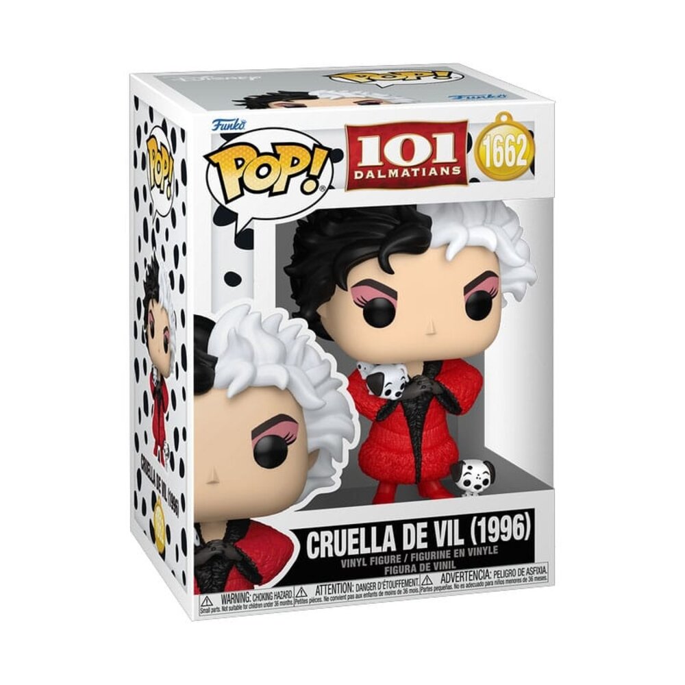 Funko 101 Dalmatians (1996) POP! Disney Vinyl Figure Cruella De Vil #1662 Funko 101 Dalmatians (1996) POP! Disney Vinyl Figure Cruella De Vil #1662
