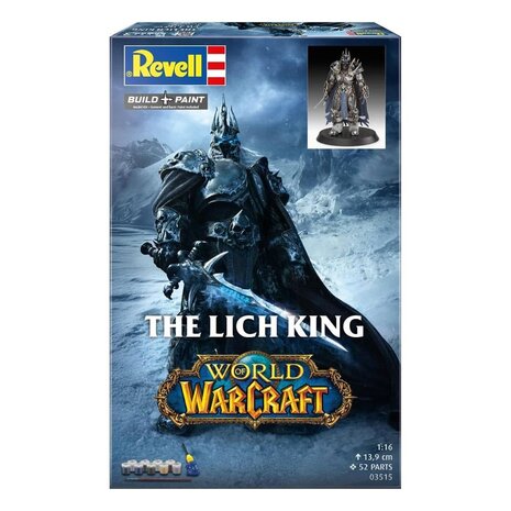Revell World of Warcraft Model Kit Gift Set 1/16 The Lich King 13 cm Revell World of Warcraft Model Kit Gift Set 1/16 The Lich King 13 cm