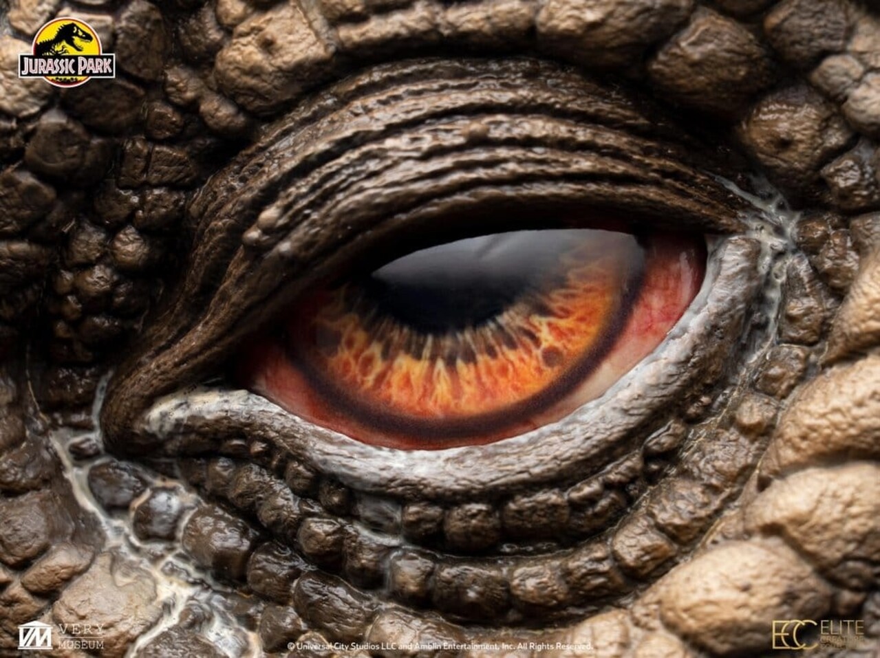 Elite Creature Collectibles Jurassic Park Statue Triceratops Eye Prop 35 cm Elite Creature Collectibles Jurassic Park Statue Triceratops Eye Prop 35 cm