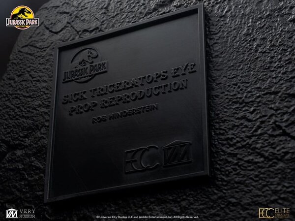 Elite Creature Collectibles Jurassic Park Statue Triceratops Eye Prop 35 cm Elite Creature Collectibles Jurassic Park Statue Triceratops Eye Prop 35 cm