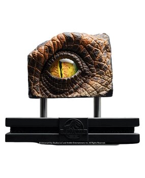 Elite Creature Collectibles The Lost World: Jurassic Park Replica Bust Male Velociraptor Eye Prop 23 cm