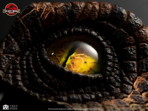Elite Creature Collectibles The Lost World: Jurassic Park Replica Bust Male Velociraptor Eye Prop 23 cm Elite Creature Collectibles The Lost World: Jurassic Park Replica Bust Male Velociraptor Eye Prop 23 cm