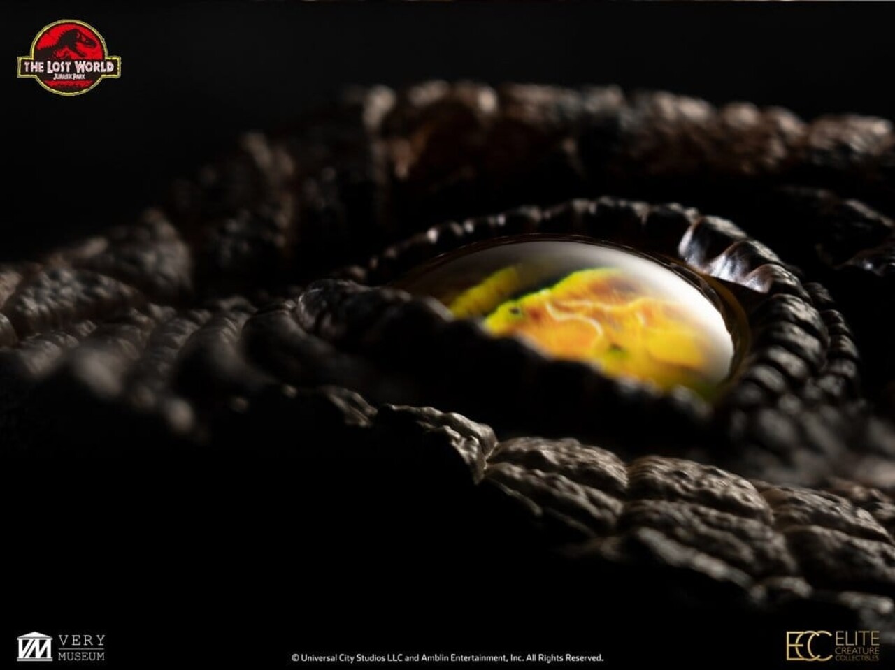 Elite Creature Collectibles The Lost World: Jurassic Park Replica Bust Male Velociraptor Eye Prop 23 cm Elite Creature Collectibles The Lost World: Jurassic Park Replica Bust Male Velociraptor Eye Prop 23 cm