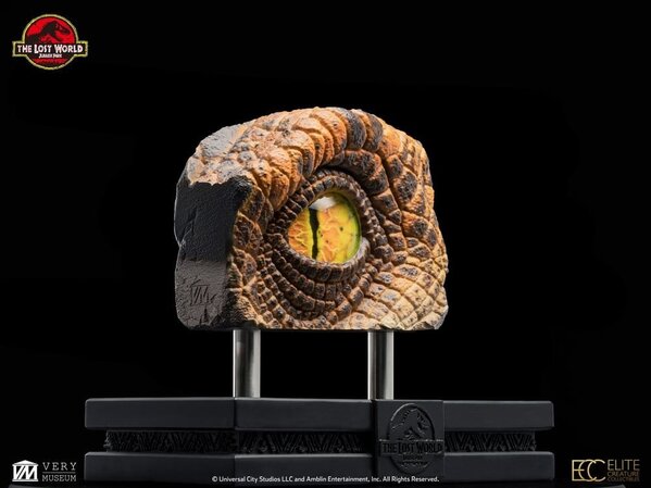 Elite Creature Collectibles The Lost World: Jurassic Park Replica Bust Male Velociraptor Eye Prop 23 cm Elite Creature Collectibles The Lost World: Jurassic Park Replica Bust Male Velociraptor Eye Prop 23 cm