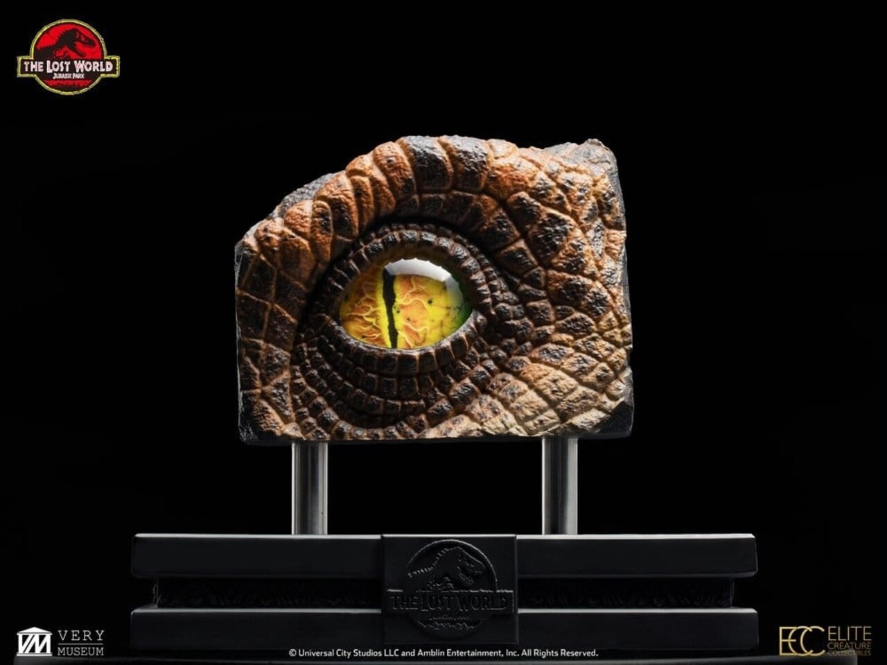 Elite Creature Collectibles The Lost World: Jurassic Park Replica Bust Male Velociraptor Eye Prop 23 cm Elite Creature Collectibles The Lost World: Jurassic Park Replica Bust Male Velociraptor Eye Prop 23 cm