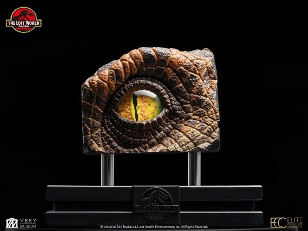 Elite Creature Collectibles The Lost World: Jurassic Park Replica Bust Male Velociraptor Eye Prop 23 cm Elite Creature Collectibles The Lost World: Jurassic Park Replica Bust Male Velociraptor Eye Prop 23 cm
