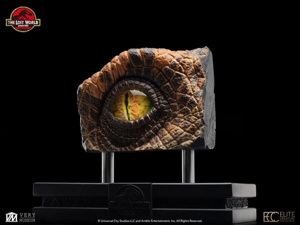 Elite Creature Collectibles The Lost World: Jurassic Park Replica Bust Male Velociraptor Eye Prop 23 cm Elite Creature Collectibles The Lost World: Jurassic Park Replica Bust Male Velociraptor Eye Prop 23 cm