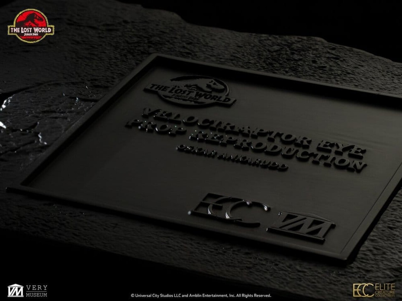 Elite Creature Collectibles The Lost World: Jurassic Park Replica Bust Male Velociraptor Eye Prop 23 cm Elite Creature Collectibles The Lost World: Jurassic Park Replica Bust Male Velociraptor Eye Prop 23 cm