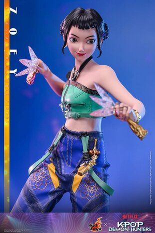 Hot Toys KPop Demon Hunters Action Figure 1/6 Zoey 27 cm