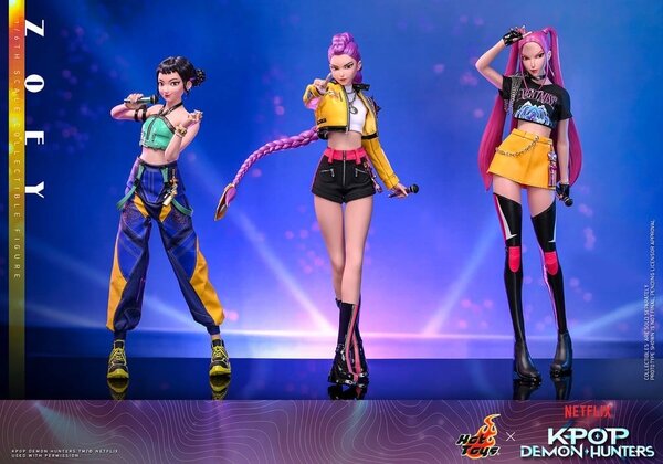 Hot Toys KPop Demon Hunters Action Figure 1/6 Zoey 27 cm