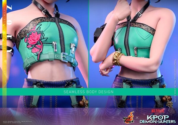 Hot Toys KPop Demon Hunters Action Figure 1/6 Zoey 27 cm