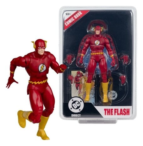 McFarlane Toys DC Direct Page Punchers Action Figure The Flash Barry Allen (The Flash #123) 18 cm McFarlane Toys DC Direct Page Punchers Action Figure The Flash Barry Allen (The Flash #123) 18 cm
