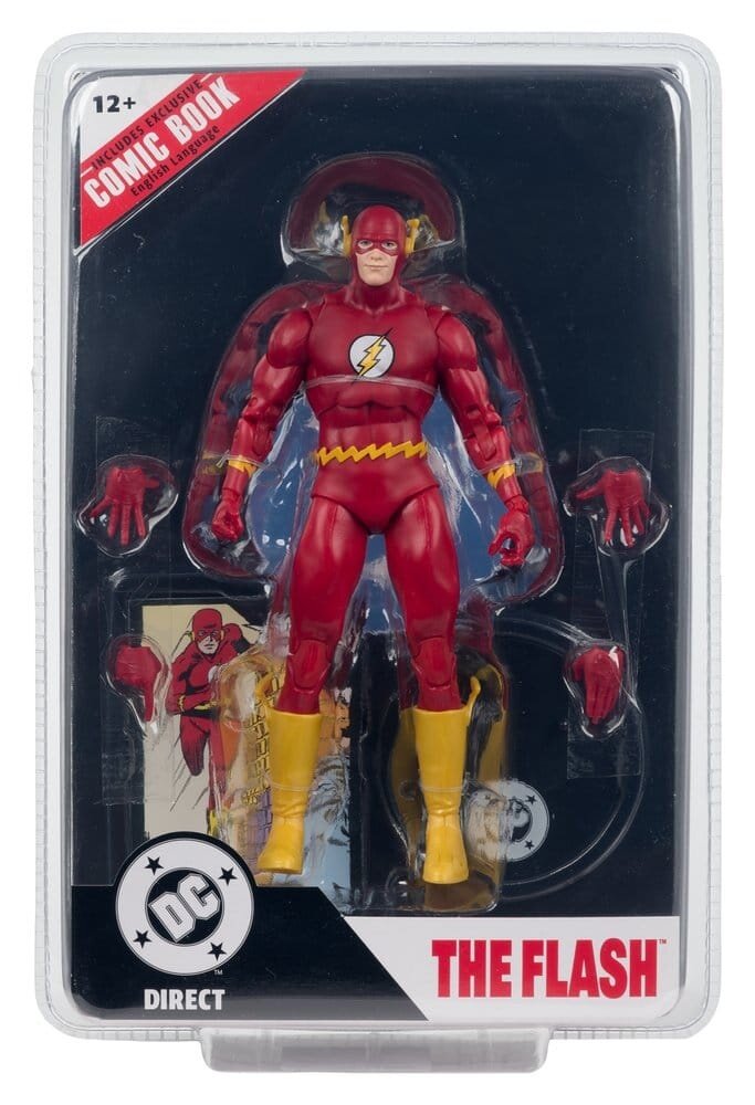 McFarlane Toys DC Direct Page Punchers Action Figure The Flash Barry Allen (The Flash #123) 18 cm McFarlane Toys DC Direct Page Punchers Action Figure The Flash Barry Allen (The Flash #123) 18 cm
