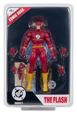 McFarlane Toys DC Direct Page Punchers Action Figure The Flash Barry Allen (The Flash #123) 18 cm McFarlane Toys DC Direct Page Punchers Action Figure The Flash Barry Allen (The Flash #123) 18 cm