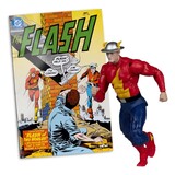 McFarlane Toys DC Direct Page Punchers Action Figure The Flash Jay Garrick (The Flash #123) (Red Platinum Edition) 18 cm