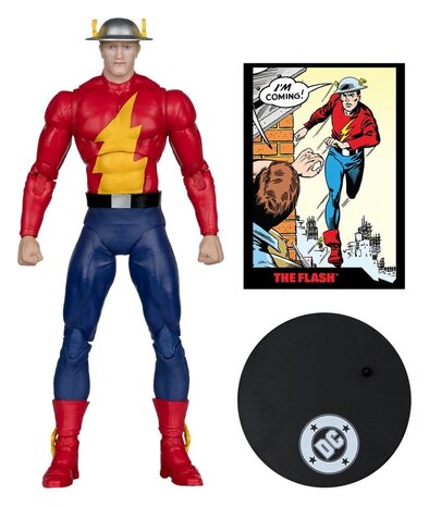 McFarlane Toys DC Direct Page Punchers Action Figure The Flash Jay Garrick (The Flash #123) (Red Platinum Edition) 18 cm McFarlane Toys DC Direct Page Punchers Action Figure The Flash Jay Garrick (The Flash #123) (Red Platinum Edition) 18 cm