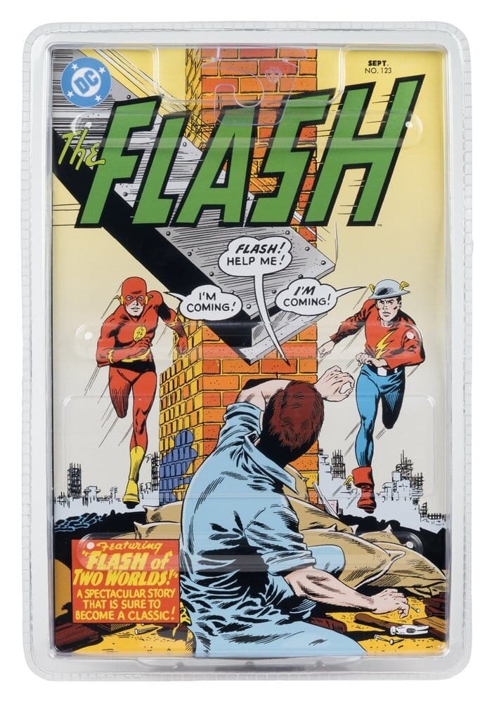 McFarlane Toys DC Direct Page Punchers Action Figure The Flash Jay Garrick (The Flash #123) (Red Platinum Edition) 18 cm McFarlane Toys DC Direct Page Punchers Action Figure The Flash Jay Garrick (The Flash #123) (Red Platinum Edition) 18 cm