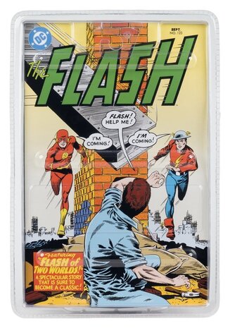 McFarlane Toys DC Direct Page Punchers Action Figure The Flash Jay Garrick (The Flash #123) (Red Platinum Edition) 18 cm McFarlane Toys DC Direct Page Punchers Action Figure The Flash Jay Garrick (The Flash #123) (Red Platinum Edition) 18 cm