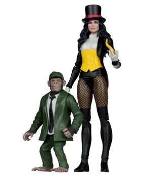 McFarlane Toys DC Multiverse McFarlane Action Figure Zatanna with Detective Chimp Collector Edition #53 18 cm