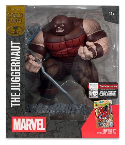 McFarlane Toys Marvel Collection PVC Statue 1/10 The Juggernaut (Spider-Man #16) Gold Label 17 cm McFarlane Toys Marvel Collection PVC Statue 1/10 The Juggernaut (Spider-Man #16) Gold Label 17 cm