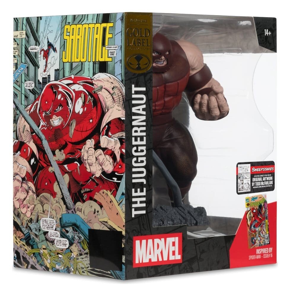 McFarlane Toys Marvel Collection PVC Statue 1/10 The Juggernaut (Spider-Man #16) Gold Label 17 cm McFarlane Toys Marvel Collection PVC Statue 1/10 The Juggernaut (Spider-Man #16) Gold Label 17 cm