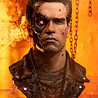 Pure Arts Terminator 2: Judgement Day Bust 1/1 T-800 Model 101 Battle Damaged Art Mask 47 cm Pure Arts Terminator 2: Judgement Day Bust 1/1 T-800 Model 101 Battle Damaged Art Mask 47 cm