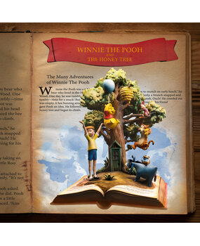 Iron Studios Disney Classics Deluxe Art Scale Statue 1/10 Winnie the Pooh 31 cm