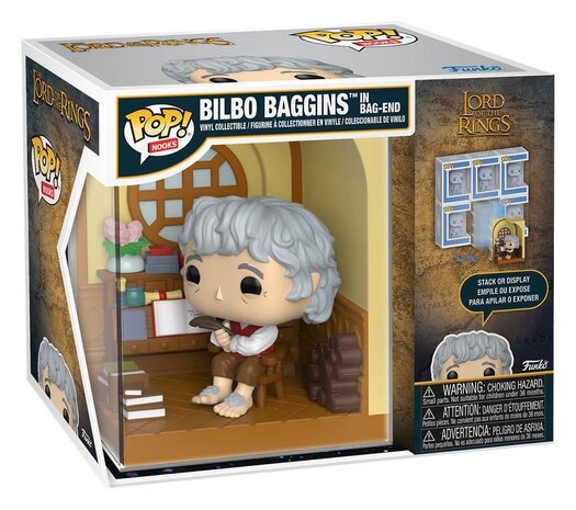 Funko Lord of the Rings POP! Nooks Vinyl Diorama Bilbo Baggins Funko Lord of the Rings POP! Nooks Vinyl Diorama Bilbo Baggins