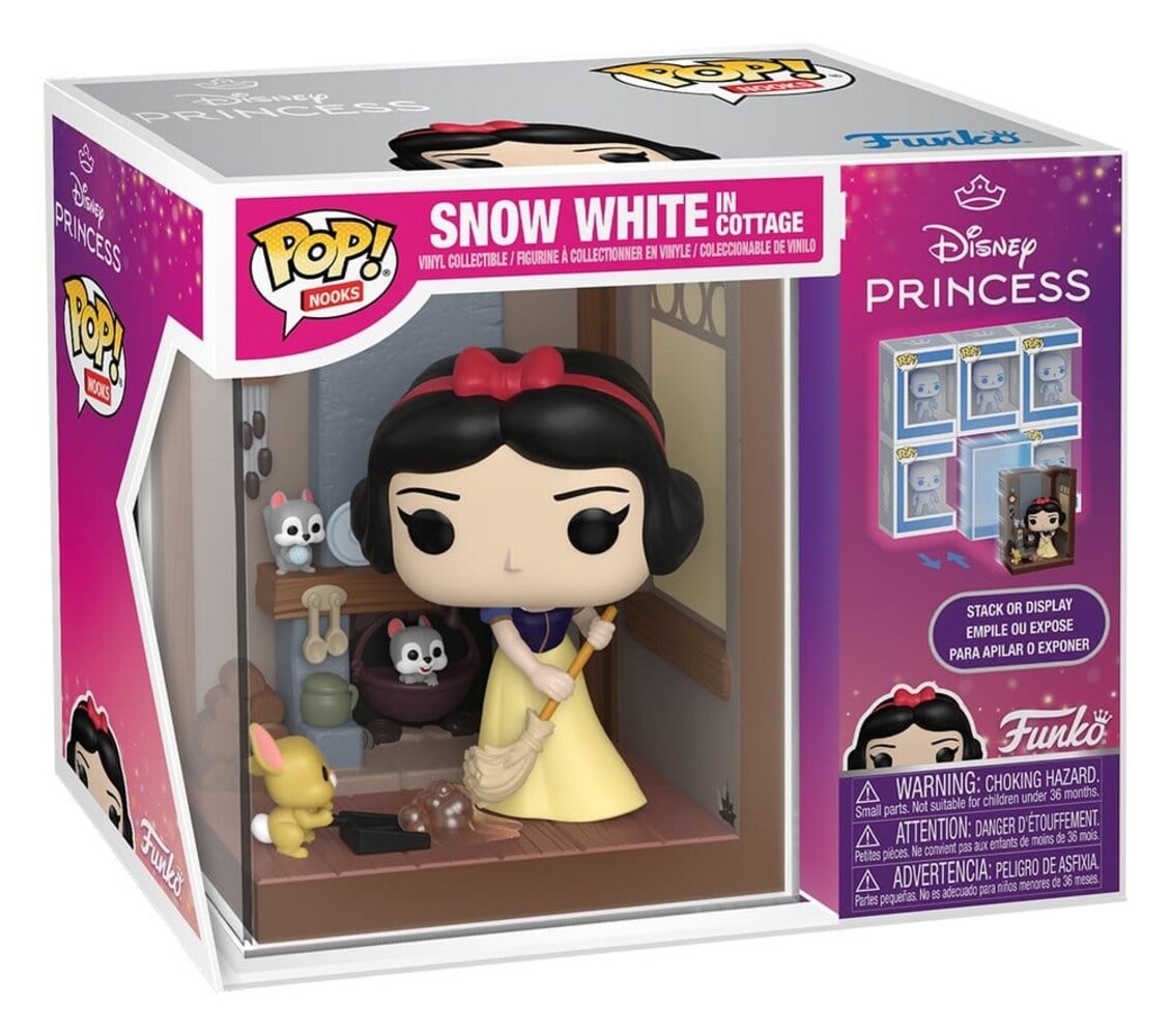 Funko Snow White POP! Nooks Vinyl Figure Dwarfs House 9 cm Funko Snow White POP! Nooks Vinyl Figure Dwarfs House 9 cm