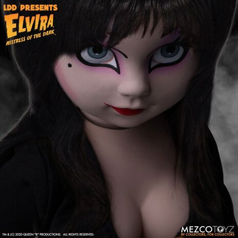 Mezco Toyz Elvira Mistress of the Dark Living Dead Dolls Doll Elvira 25 cm Mezco Toyz Elvira Mistress of the Dark Living Dead Dolls Doll Elvira 25 cm