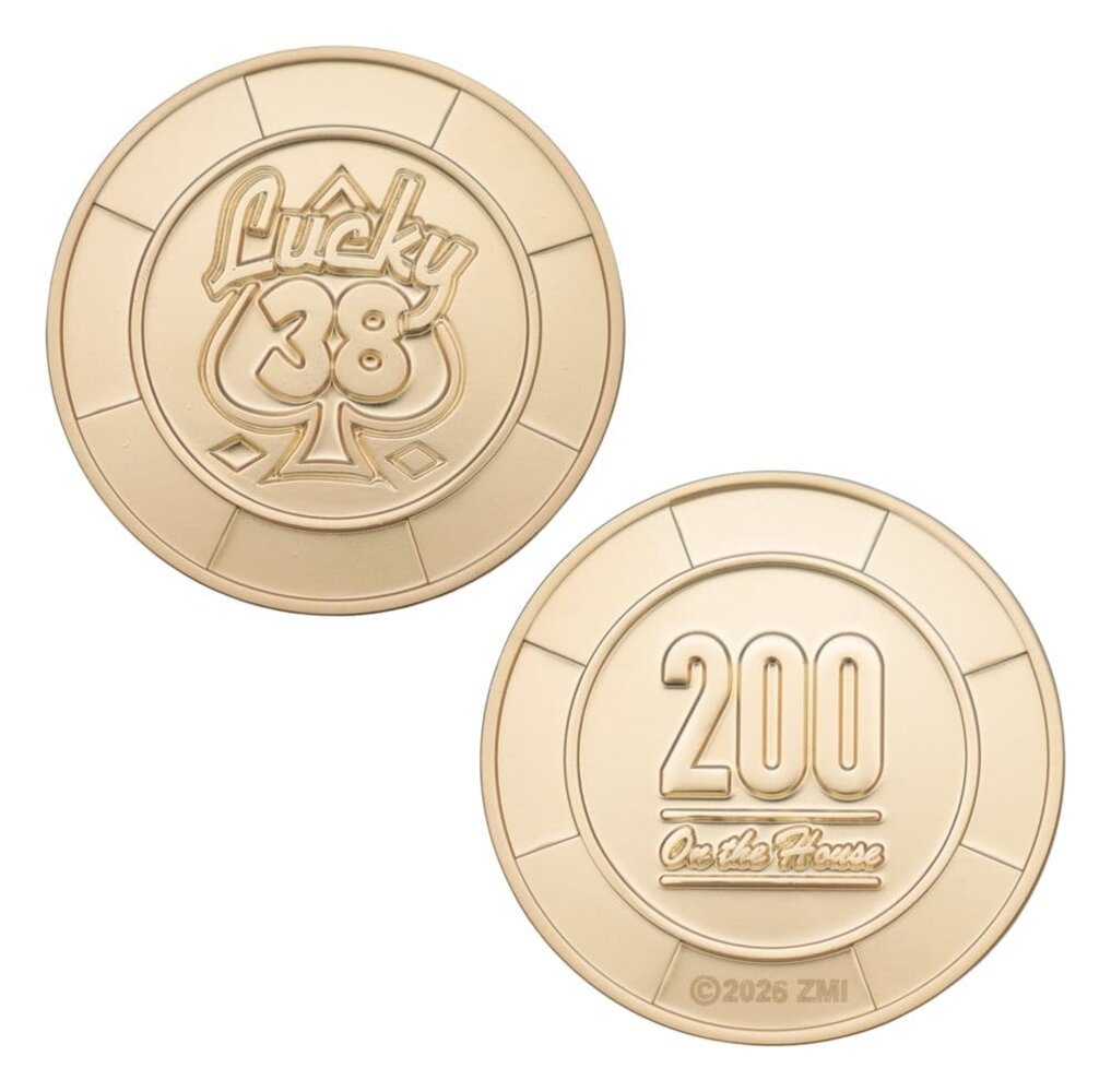 FaNaTtiK Fallout: New Vegas Replica Lucky 38 Imitation Gold Casino Set Limited Edition FaNaTtiK Fallout: New Vegas Replica Lucky 38 Imitation Gold Casino Set Limited Edition