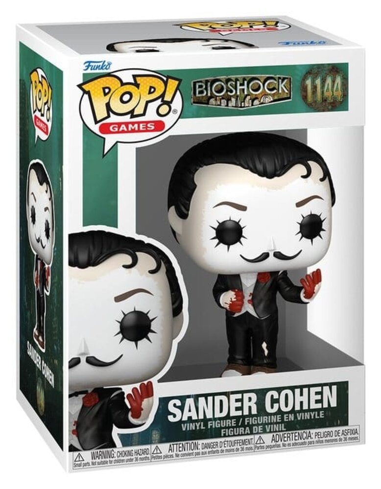 Funko Bioshock POP! Games Vinyl Figure Sander Cohen #1144