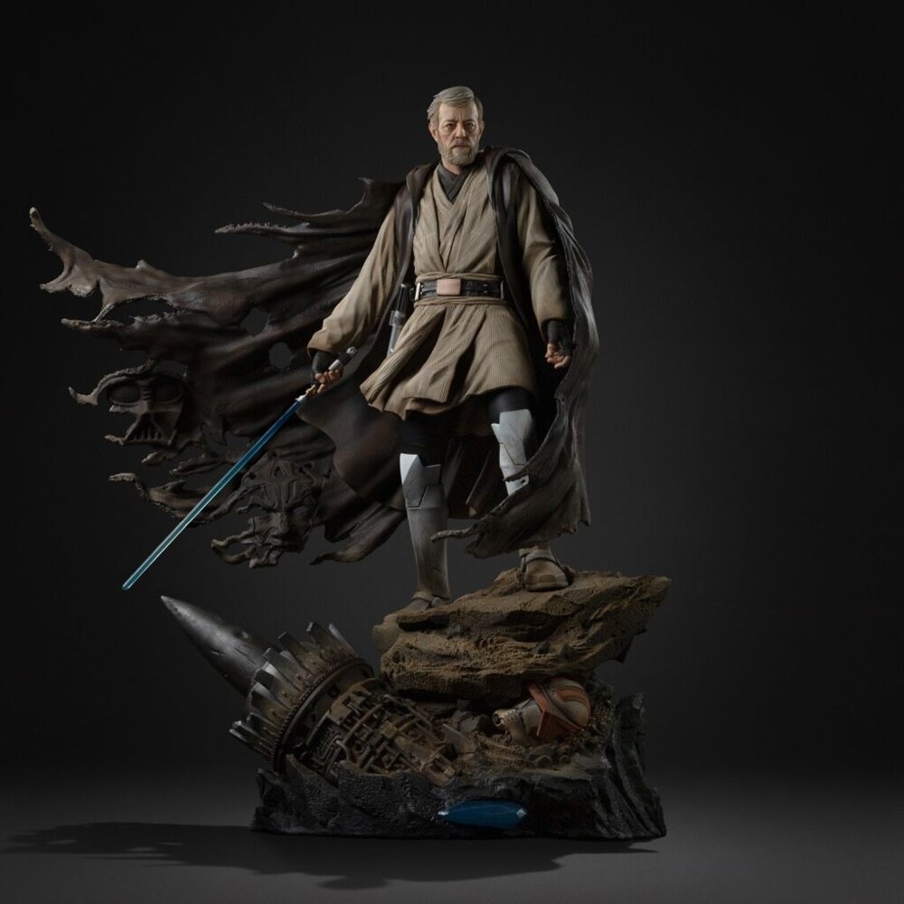 Iron Studios Star Wars Legacy Replica Statue 1/4 Obi-Wan Kenobi 66 cm Iron Studios Star Wars Legacy Replica Statue 1/4 Obi-Wan Kenobi 66 cm
