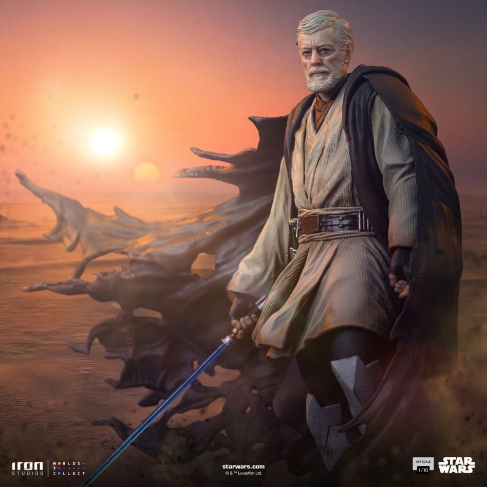 Iron Studios Star Wars Art Scale Statue 1/10 Obi-Wan Kenobi 26 cm Iron Studios Star Wars Art Scale Statue 1/10 Obi-Wan Kenobi 26 cm