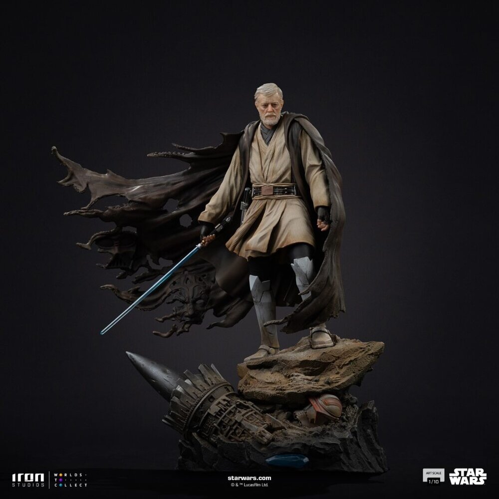 Iron Studios Star Wars Art Scale Statue 1/10 Obi-Wan Kenobi 26 cm Iron Studios Star Wars Art Scale Statue 1/10 Obi-Wan Kenobi 26 cm