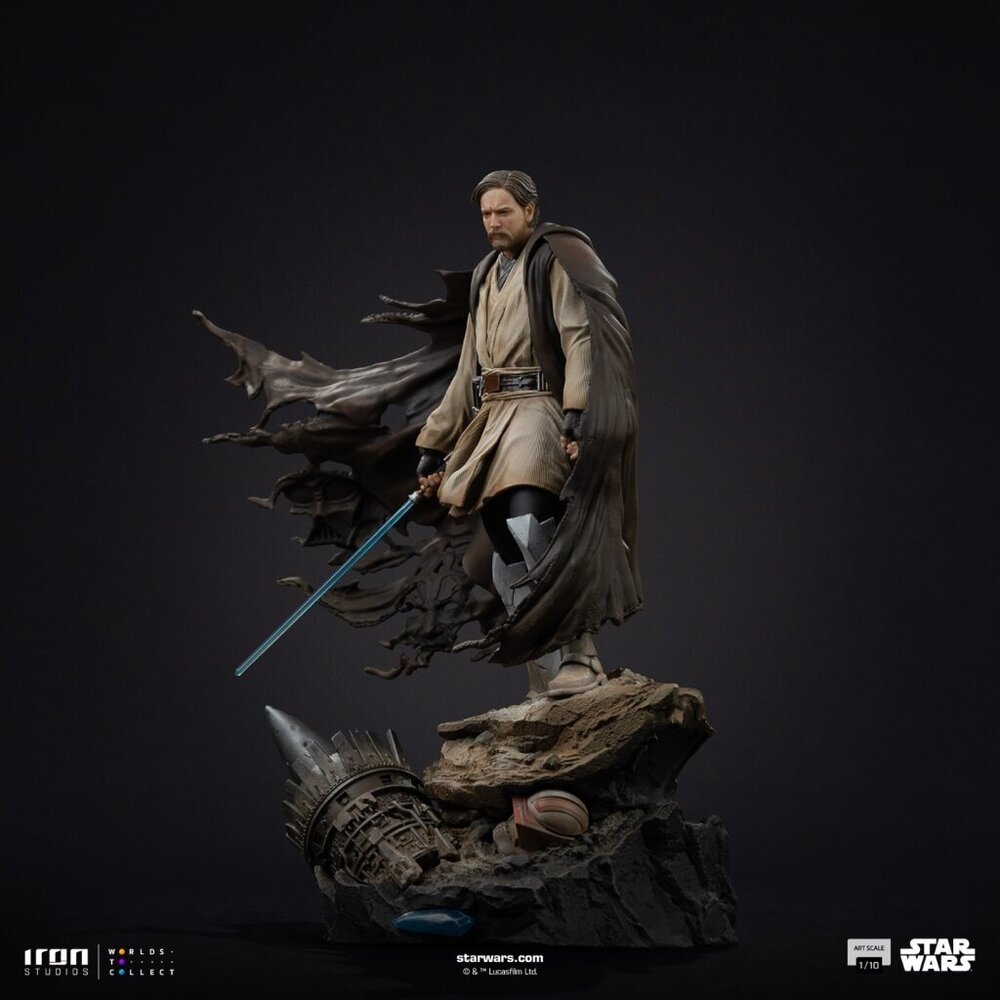 Iron Studios Star Wars Art Scale Statue 1/10 Obi-Wan Kenobi 26 cm Iron Studios Star Wars Art Scale Statue 1/10 Obi-Wan Kenobi 26 cm