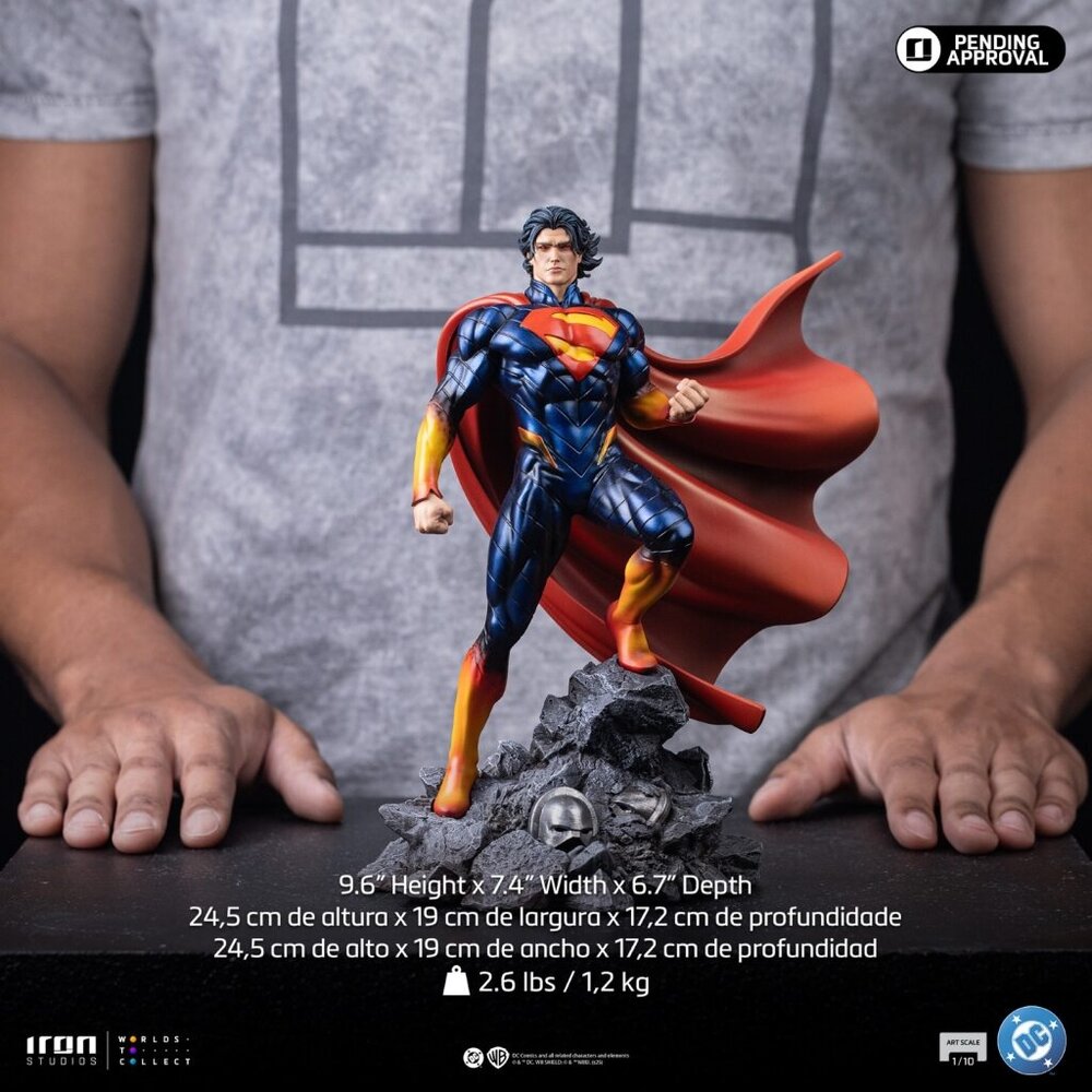 Iron Studios DC Comics Art Scale Statue 1/10 Superman Absolute 25 cm Iron Studios DC Comics Art Scale Statue 1/10 Superman Absolute 25 cm