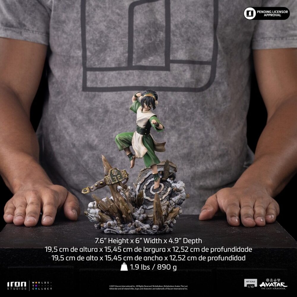 Iron Studios Avatar: The Last Airbender Art Scale Statue 1/10 Toph 20 cm