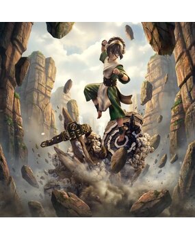 Iron Studios Avatar: The Last Airbender Art Scale Statue 1/10 Toph 20 cm