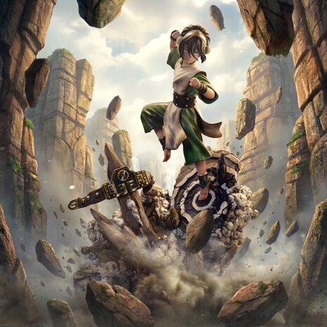 Iron Studios Avatar: The Last Airbender Art Scale Statue 1/10 Toph 20 cm