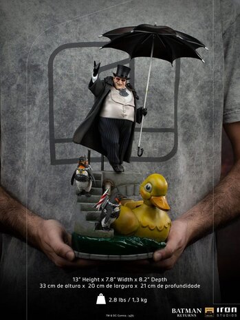 Iron Studios Batman Returns Deluxe Art Scale Statue 1/10 Penguin 33 cm Iron Studios Batman Returns Deluxe Art Scale Statue 1/10 Penguin 33 cm