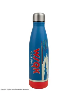 Cinereplicas Stranger Things WSQK Metal Water Bottle