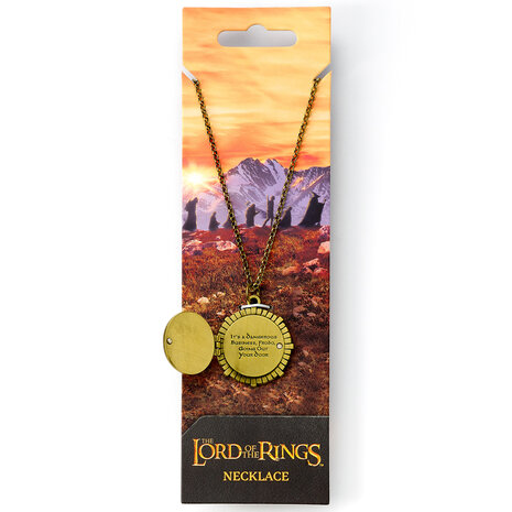 Cinereplicas Lord of the Rings Hobbit Door Necklace