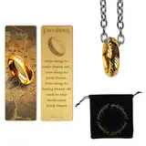 Cinereplicas Lord of the Rings The One Ring en Metal Bookmark Set