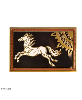 Cinereplicas Lord of the Rings Rohan Flag Aluminium Plate