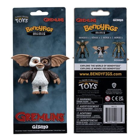 The Noble Collection Gremlins Bendyfigs Bendable Mini Figure Gizmo 7 cm