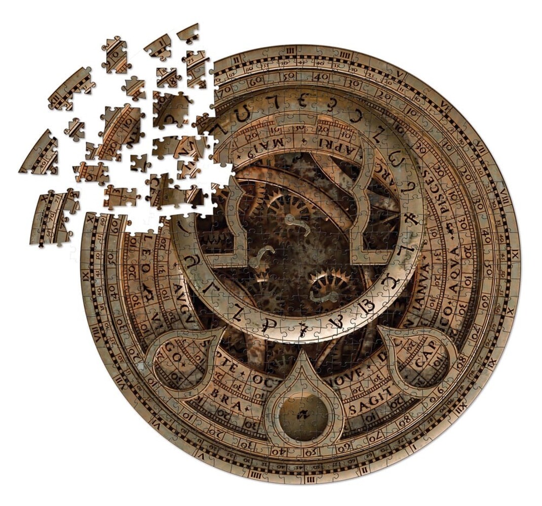 Dark Horse Uncharted Cipher Disk Circular Deluxe Puzzel (500 stukken)