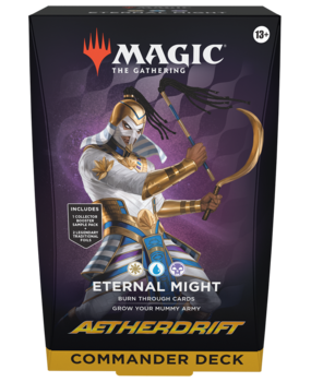 Wizards of the Coast Magic: The Gathering - Aetherdrift Eternal Might Commander Deck
