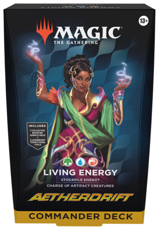 Wizards of the Coast Magic: The Gathering - Aetherdrift Living Energy Commander Deck