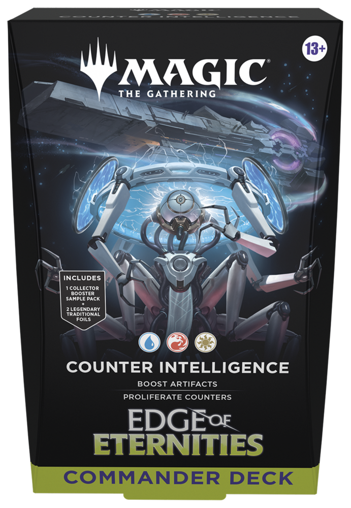 Wizards of the Coast Magic: The Gathering - Edge of Eternities Counter Intelligence Commander Deck Wizards of the Coast Magic: The Gathering - Edge of Eternities Counter Intelligence Commander Deck